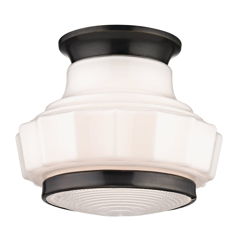 Lighting - Semi Flush Odessa 1 Light Semi Flush // Old Bronze 