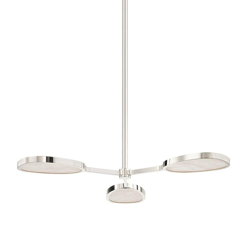 Lighting - Semi Flush Patras 3 Light Semi Flush // Burnished Nickel 