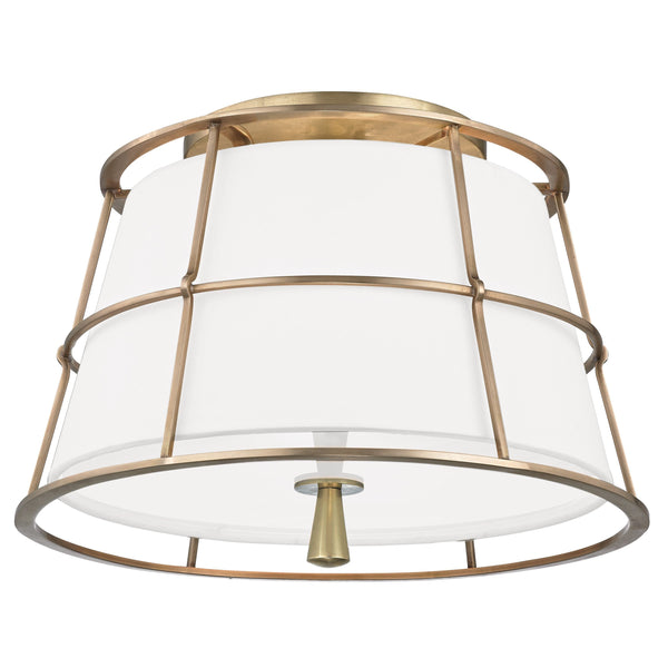 Lighting - Semi Flush Savona 2 Light Semi Flush // Aged Brass 