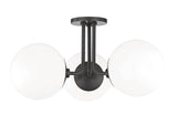 Lighting - Semi Flush Stella 3 Light Semi Flush // Old Bronze 