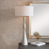Lighting Sharma Ivory Stone Table Lamp 