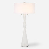Lighting Sharma Ivory Stone Table Lamp 