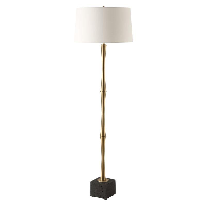 Lighting Shino Antique Brass Floor Lamp 
