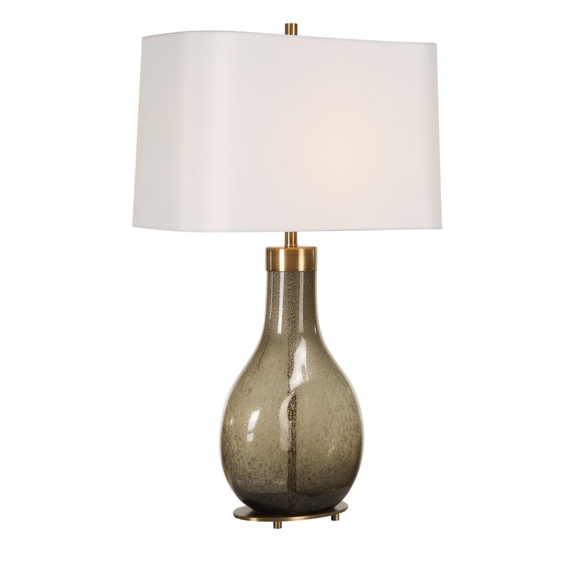 Lighting Shyla Dark Glass Table Lamp 