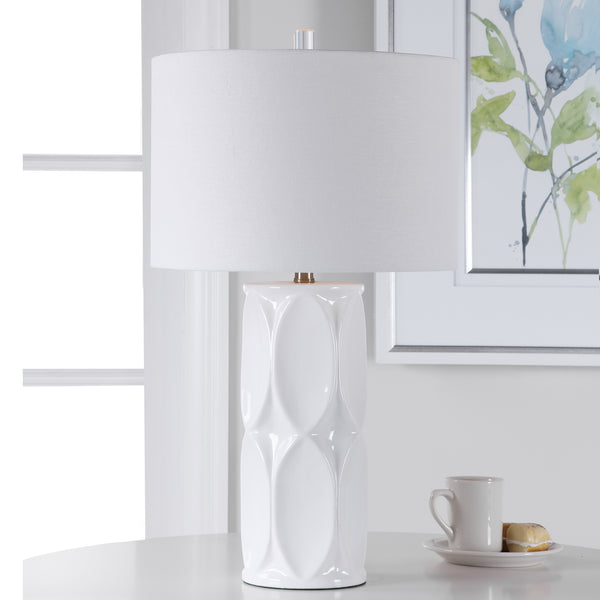 Lighting Sinclair White Table Lamp 