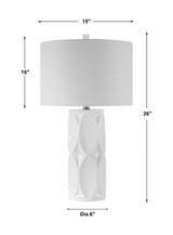 Lighting Sinclair White Table Lamp 