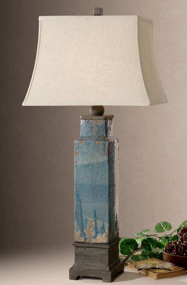 Lighting Soprana Blue Table Lamp 