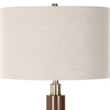 Lighting Stacked Wooden Floor Lamp 