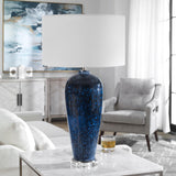Lighting Stargazer Cobalt Navy Table Lamp 