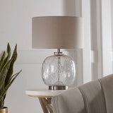Lighting Storm Glass Table Lamp 
