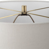 Lighting Strata Tan Glaze Table Lamp 