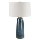 Lighting Submerged Deep Blue Table Lamp 