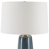 Lighting Submerged Deep Blue Table Lamp 