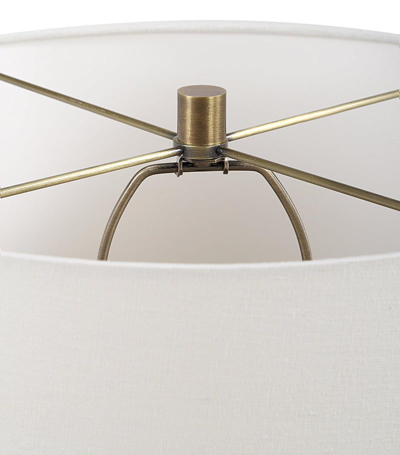 Lighting Submerged Deep Blue Table Lamp 