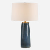 Lighting Submerged Deep Blue Table Lamp 