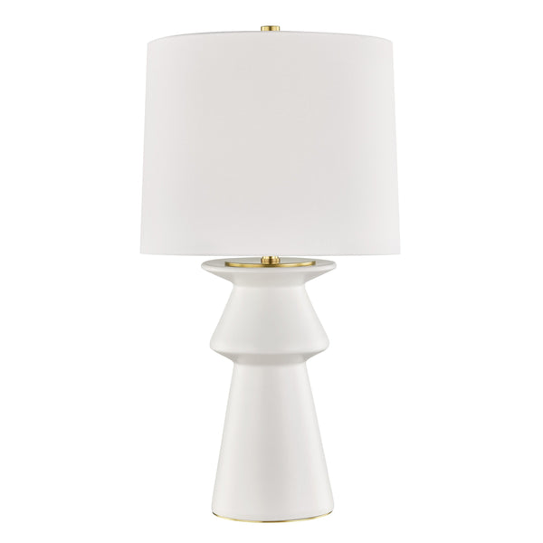 Lighting - Table Lamp Amagansett 1 Light Table Lamp // Ivory 