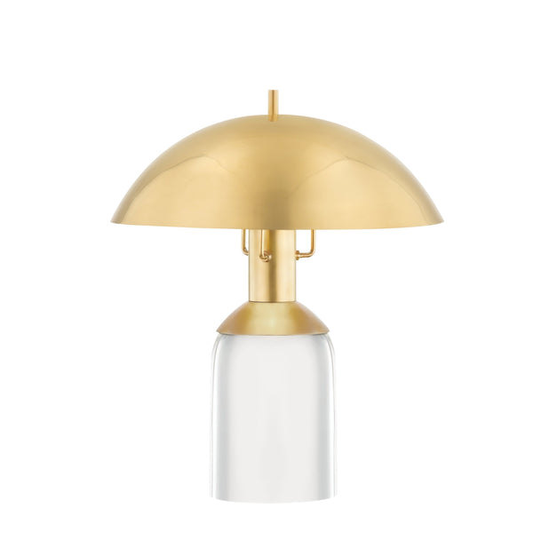 Lighting - Table Lamp Bayside 1 Light Large Table Lamp // Aged Brass 