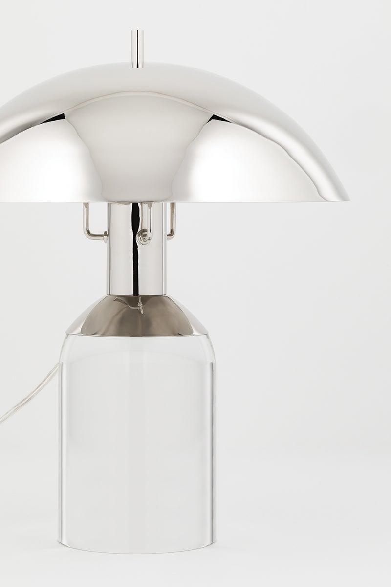 Lighting - Table Lamp Bayside 1 Light Large Table Lamp // Polished Nickel 