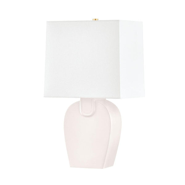 Lighting - Table Lamp Becki 1 Light Table Lamp // Ceramic Cream 