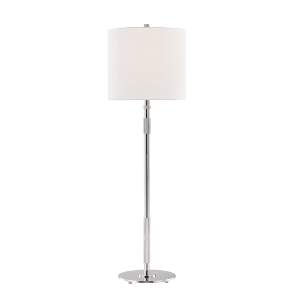 Lighting - Table Lamp Bowery 1 Light Table Lamp // Polished Nickel 