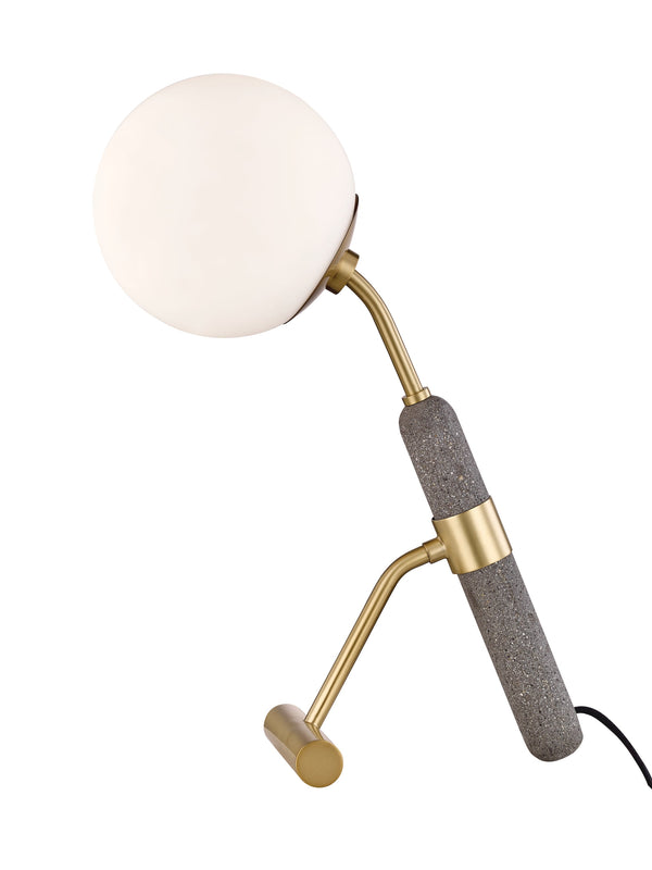 Lighting - Table Lamp Brielle 1 Light Table Lamp // Aged Brass 
