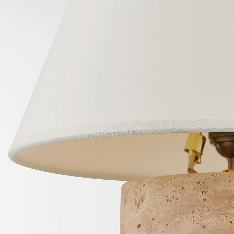Lighting - Table Lamp Bronte 1 Light Table Lamp // Patina Brass 
