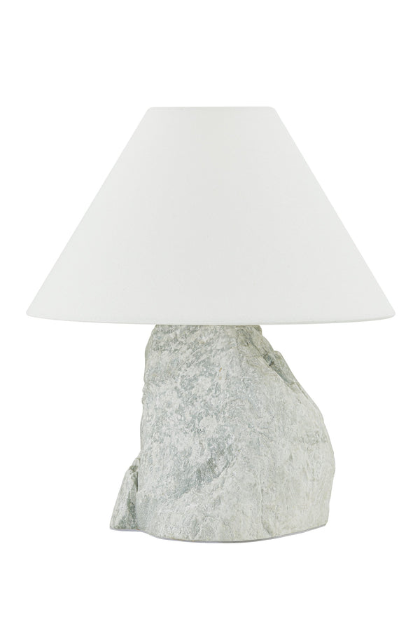 Lighting - Table Lamp Carver 1 Light Table Lamp // Patina Brass 
