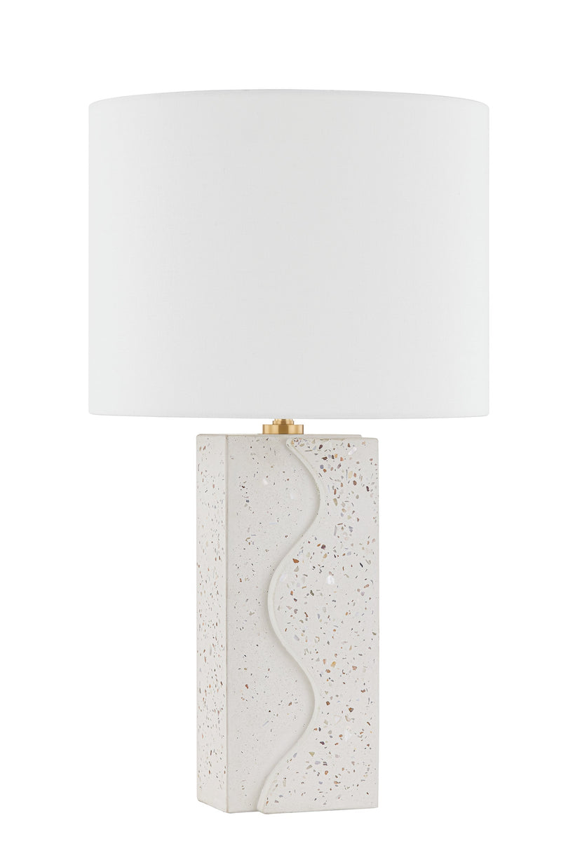 Lighting - Table Lamp Cort 1 Light Table Lamp // Aged Brass 