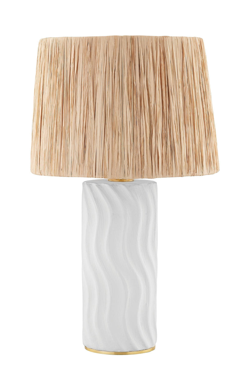 Lighting - Table Lamp Daniella 1 Light Table Lamp // Aged Brass 