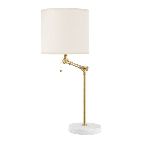 Lighting - Table Lamp Essex 1 Light Table Lamp // Aged Brass 