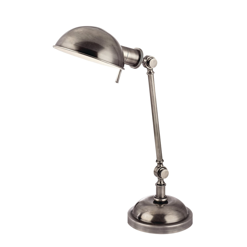 Lighting - Table Lamp Girard 1 Light Table Lamp // Aged Silver 