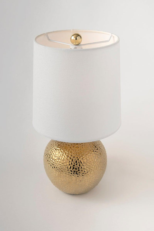 Lighting - Table Lamp Heather 1 Light Table Lamp // Gold 