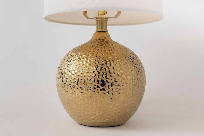 Lighting - Table Lamp Heather 1 Light Table Lamp // Gold 