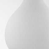 Lighting - Table Lamp Helena 1 Light Table Lamp // Aged Brass & Ceramic Matte White Speck 