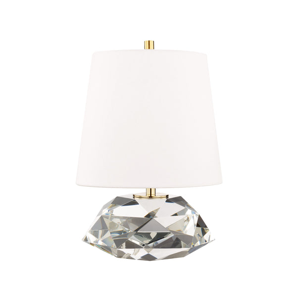 Lighting - Table Lamp Henley 1 Light Small Table Lamp // Aged Brass 