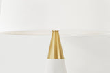 Lighting - Table Lamp Jen 1 Light Table Lamp // Aged Brass // Large 