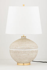 Lighting - Table Lamp Katonah 1 Light Table Lamp // Gold Leaf 