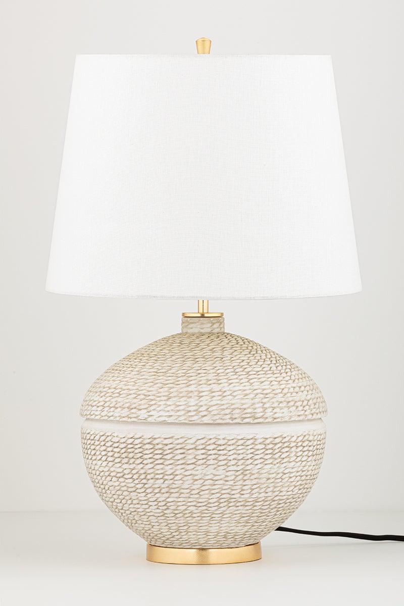 Lighting - Table Lamp Katonah 1 Light Table Lamp // Gold Leaf 