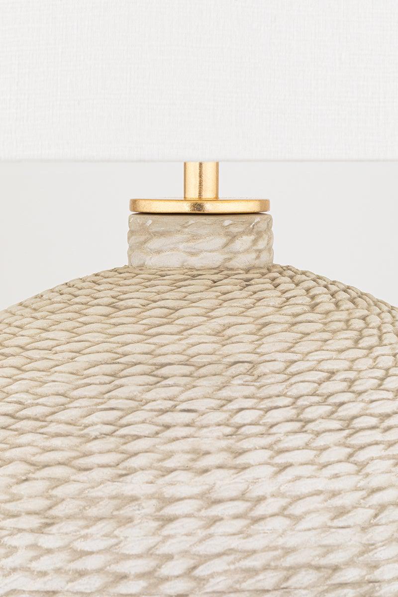 Lighting - Table Lamp Katonah 1 Light Table Lamp // Gold Leaf 