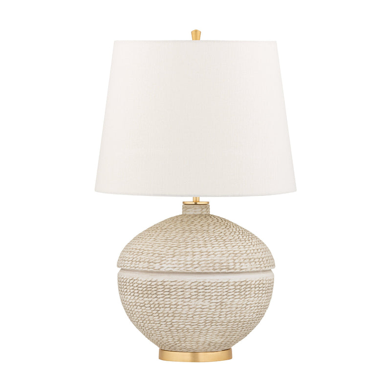 Lighting - Table Lamp Katonah 1 Light Table Lamp // Gold Leaf 