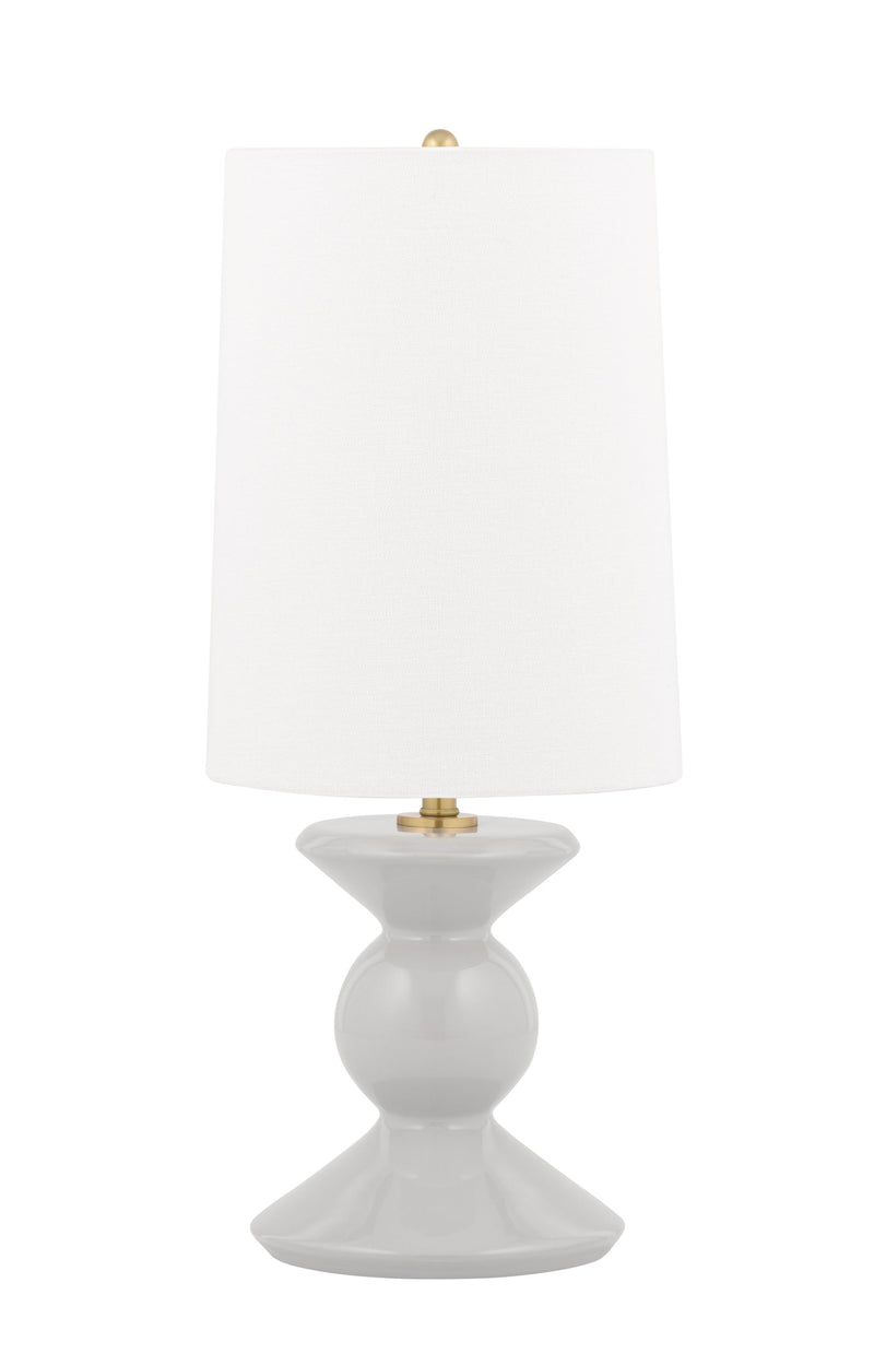 Lighting - Table Lamp Lonnie 1 Light Table Lamp // Gray 