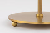 Lighting - Table Lamp Lupe 1 Light Table Lamp // Aged Brass 