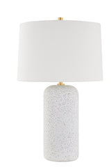 Lighting - Table Lamp Margaret 1 Light Table Lamp // Aged Brass 