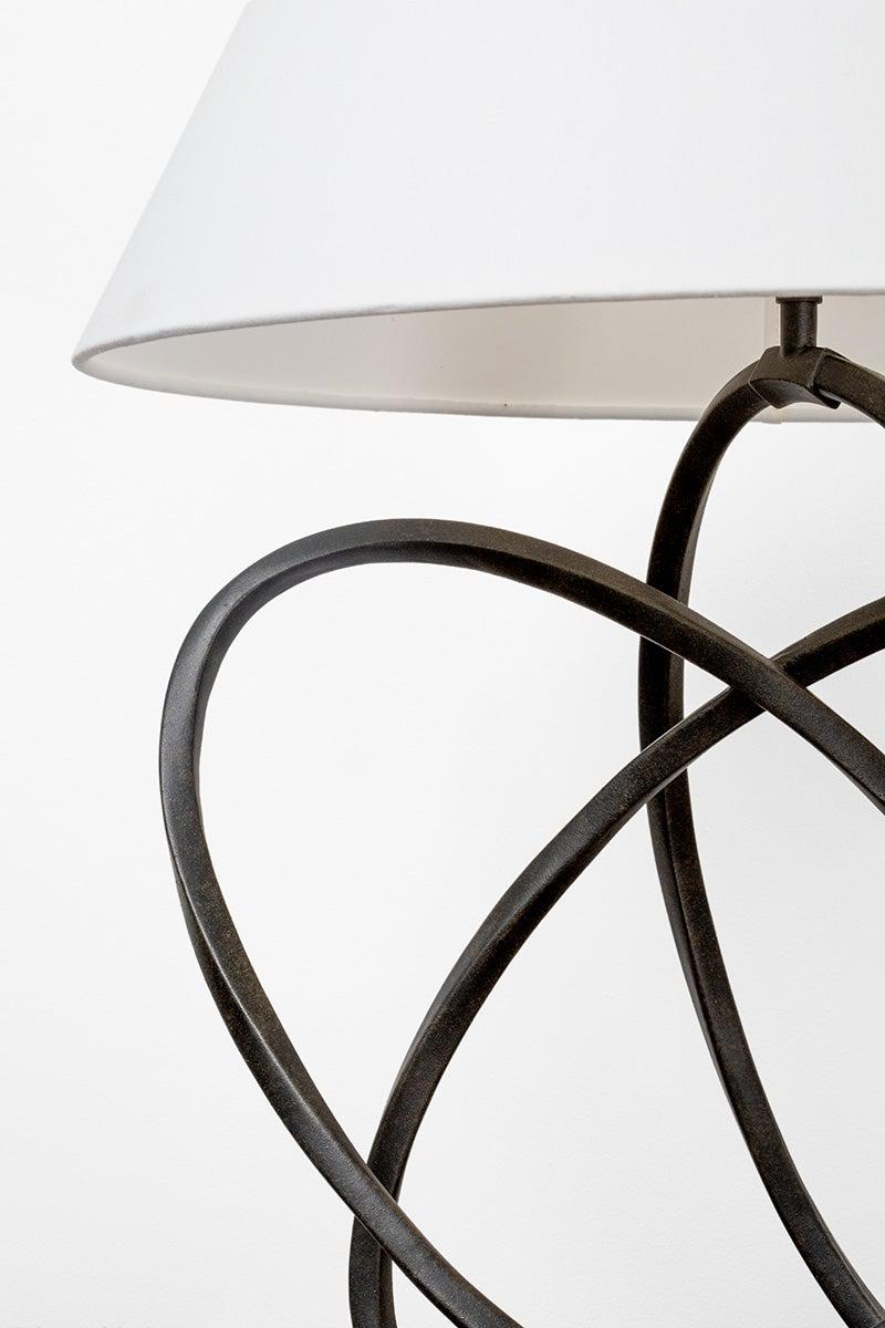 Lighting - Table Lamp Miles One Light Table Lamp // French Iron 