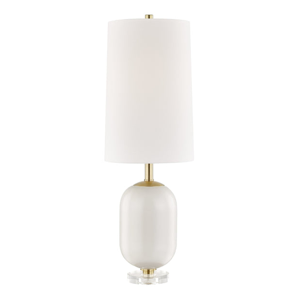 Lighting - Table Lamp Mill Neck 1 Light Table Lamp // Ivory 