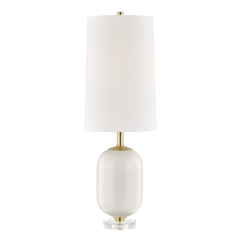 Lighting - Table Lamp Mill Neck 1 Light Table Lamp // Ivory 