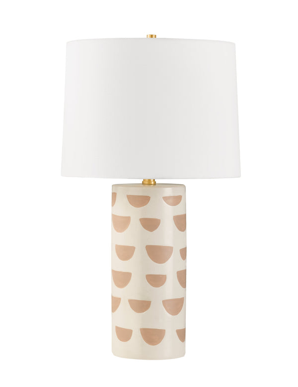 Lighting - Table Lamp Minnie 1 Light Table Lamp // Aged Brass // Small 