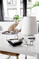 Lighting - Table Lamp Nicole 1 Light Table Lamp // Polished Nickel 