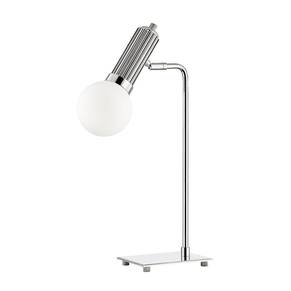 Lighting - Table Lamp Reade 1 Light Table Lamp // Polished Nickel 