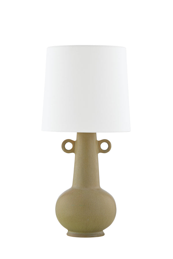 Lighting - Table Lamp Rikki 1 Light Table Lamp // Aged Brass // Small 